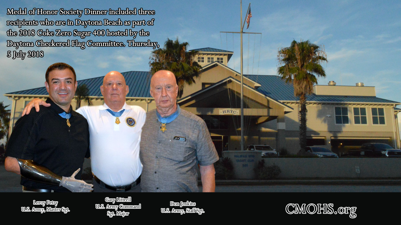 medal of honor recipients in daytona beach