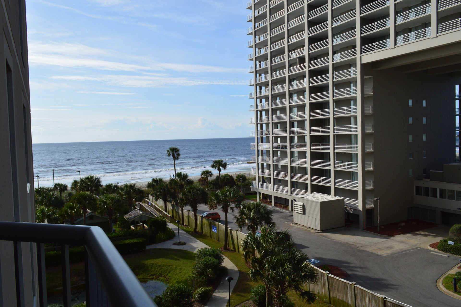 Hilton Myrtle Beach view from balcony